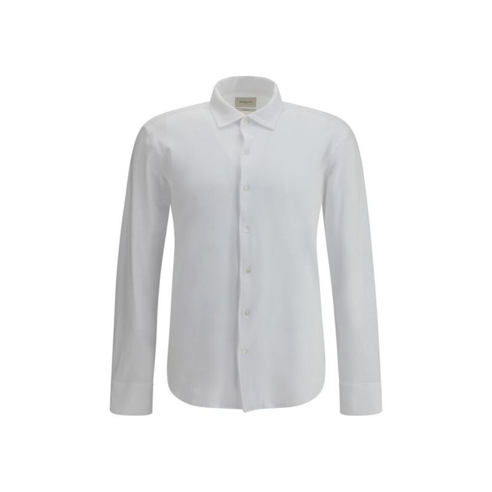 Brooksfield White Cotton Dress Men's Shirt
